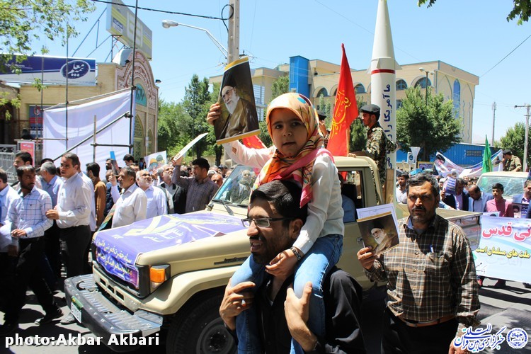 راهپیمایی باشکوه روز قدس در چهارمحال و بختیاری/گزارش تصویری