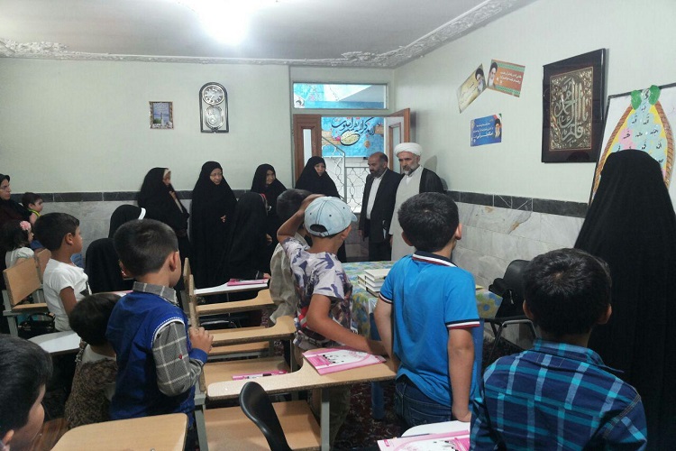 یک روز تابستانی در موسسه جنت‌الماوی زنجان