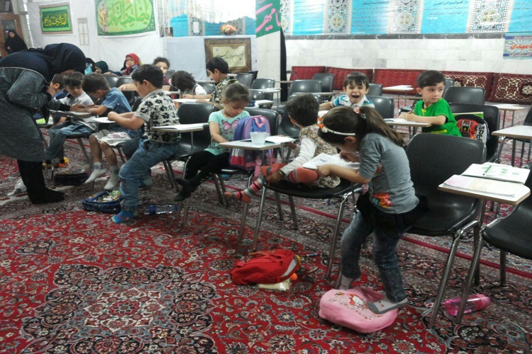 یک روز تابستانی در موسسه جنت‌الماوی زنجان