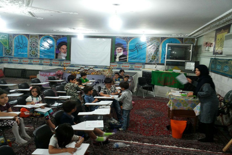 یک روز تابستانی در موسسه جنت‌الماوی زنجان