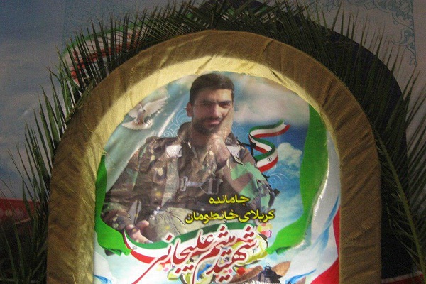 برگزاری شب وداع با پیکر مطهر شهید میثم علیجانی در بابلسر