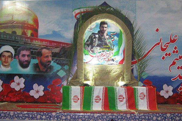 برگزاری شب وداع با پیکر مطهر شهید میثم علیجانی در بابلسر