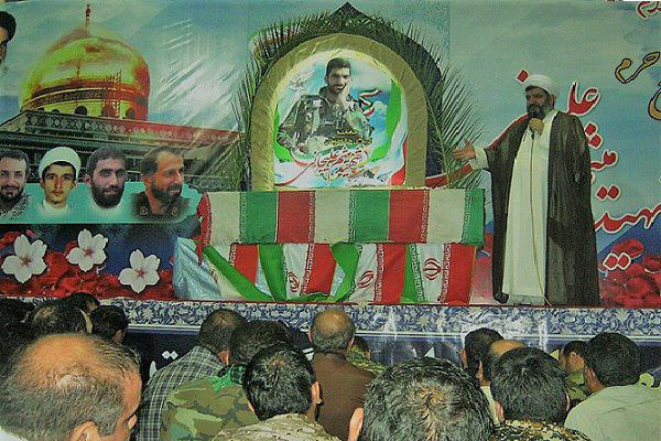 برگزاری شب وداع با پیکر مطهر شهید میثم علیجانی در بابلسر