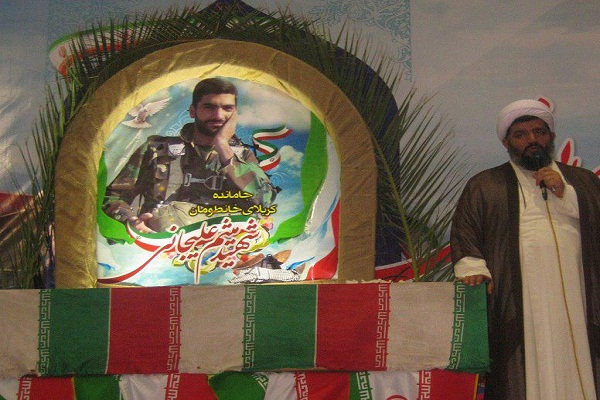 برگزاری شب وداع با پیکر مطهر شهید میثم علیجانی در بابلسر