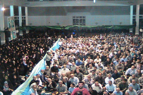 برگزاری اولین سالگرد طلبه شهید مدافع حرم محمد امین کریمیان در بهنمیر+عکس