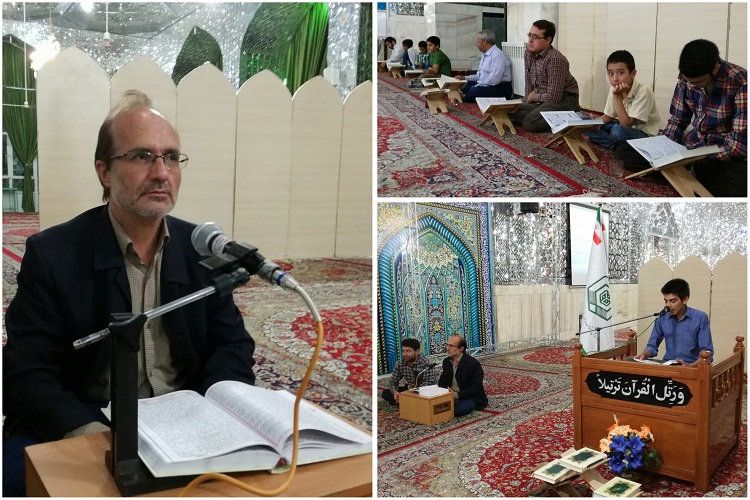 آموزش تخصصی فنون قرائت در جوار امام‌زاده سیدحمزه کاشمر