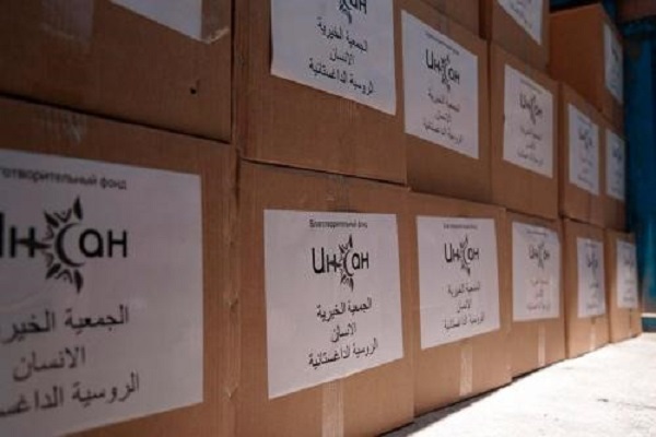 کمک‌های بشردوستانه داغستان به مناطق جنگ‌زده سوریه