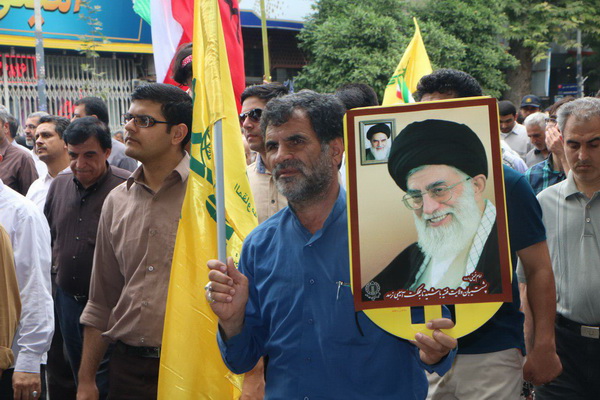 گزارش تصویری راهپیمایی روز قدس در ساری
