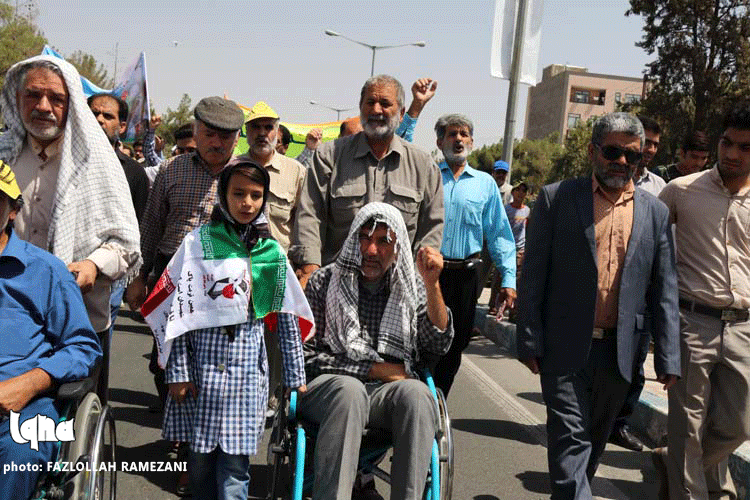 راهپیمایی روز قدس/ بیرجند