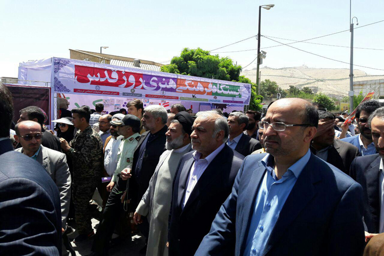 گزارش تصویری راهپیمایی روز قدس در لرستان