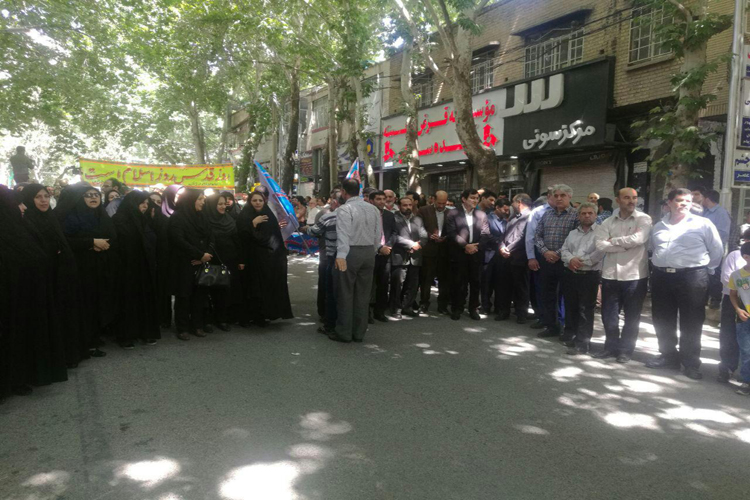 گزارش تصویری راهپیمایی روز قدس در لرستان