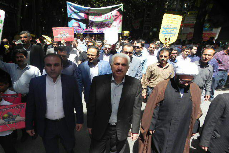 گزارش تصویری راهپیمایی روز قدس در لرستان