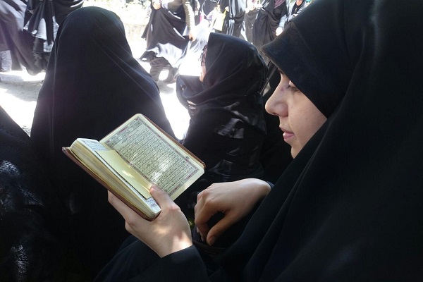 حضور قرآنیان جامعةالقرآن در راهپیمایی روز قدس