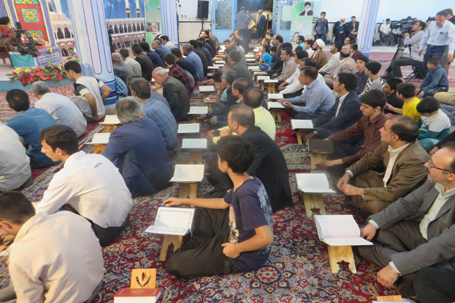 گزارش تصویری اختتامیه برنامه تفسیر قرآن مسجد بعثت خرم‌آباد