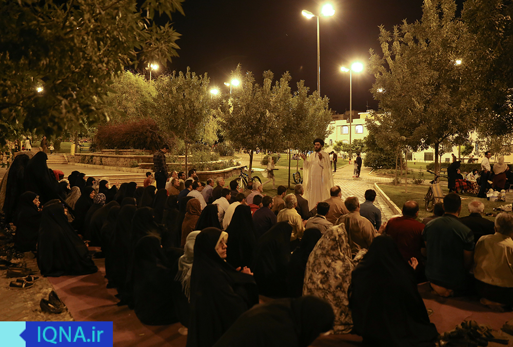 آخرین شب ماه رمضان در بوستان‌های شهر