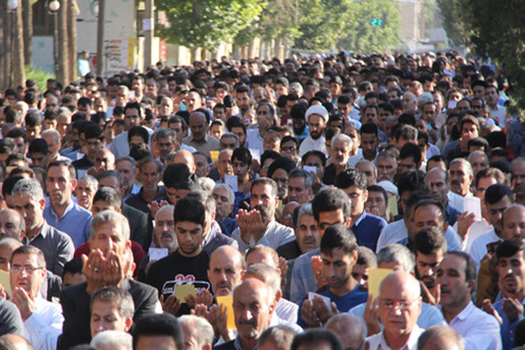 اقامه نماز عید فطر در مصلی‌های لرستان + عکس