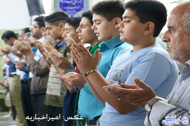 عکس/ «نماز عید فطر» از نگاهی دیگر