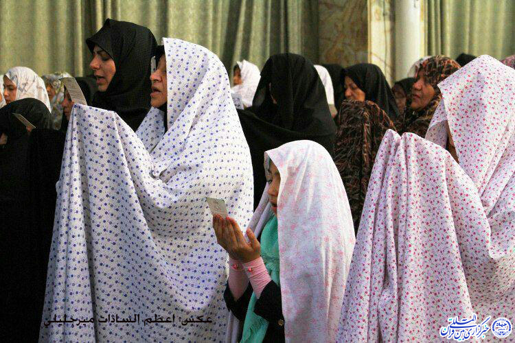 عکس/ «نماز عید فطر» از نگاهی دیگر