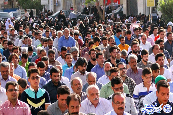 عکس/ «نماز عید فطر» از نگاهی دیگر