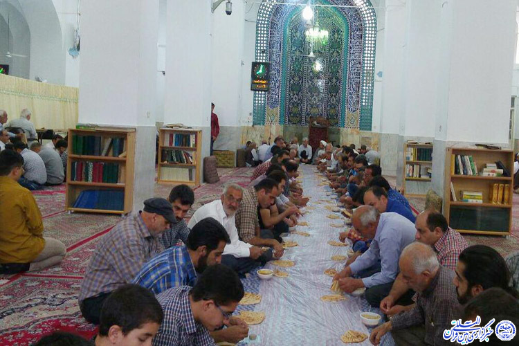 مراسم «عید فطر» در مسجد جامع رحمت آباد +عکس