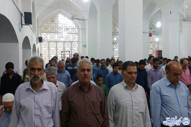 مراسم «عید فطر» در مسجد جامع رحمت آباد +عکس