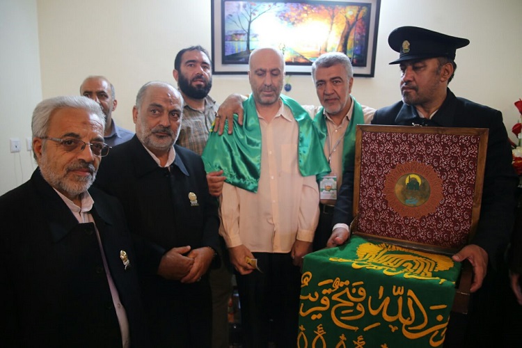 دلجویی سفیران ضامن آهو از جانبازی که هرگز نخوابیده است