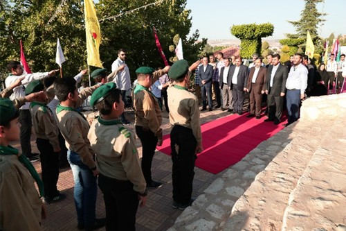 قاریان ایرانی در جشنواره دهه کرامت لبنان + عکس