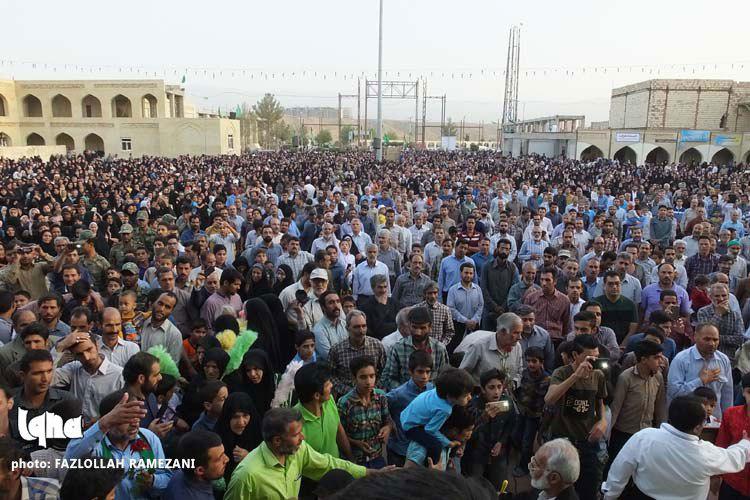 برگزاری جشن زیر سایه خورشید در امامزادگان باقریه بیرجند