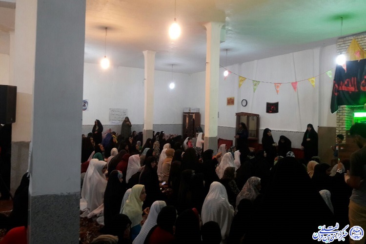 حضور خادمان حرم مطهر رضوی در مسجد سادات کرناچی