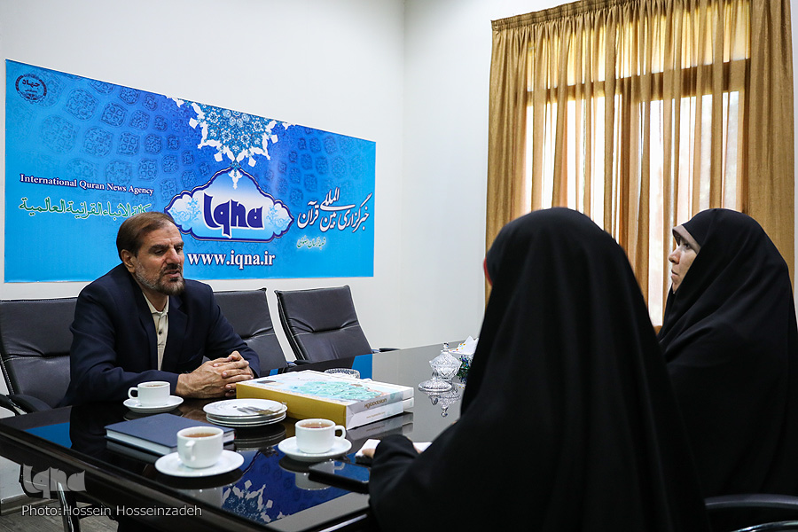 بازدید مدیرعامل جامعه قاریان قرآن مشهد از ایکنا