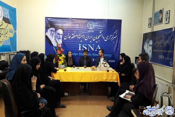 حضور رئیس جهاد دانشگاهی همدان در دفتر ایکنا و ایسنا