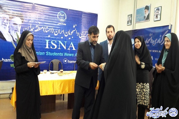 حضور رئیس جهاد دانشگاهی همدان در دفتر ایکنا و ایسنا