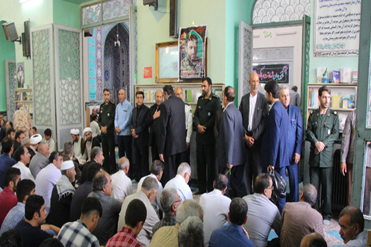 بزرگداشت شهید مدافع حرم در کوهدشت