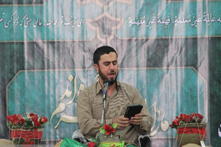 بزرگداشت شهید مدافع حرم در کوهدشت