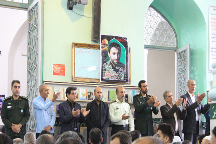بزرگداشت شهید مدافع حرم در کوهدشت