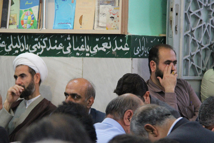 بزرگداشت شهید مدافع حرم در کوهدشت