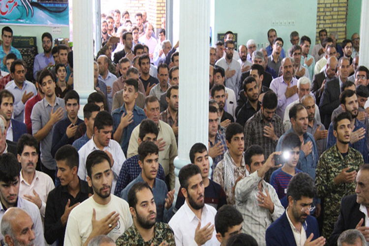 بزرگداشت شهید مدافع حرم در کوهدشت