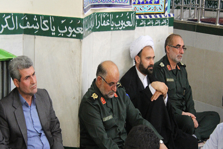 بزرگداشت شهید مدافع حرم در کوهدشت