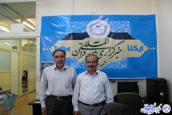 حضور آزادگان دفاع مقدس در دفتر ایکنا