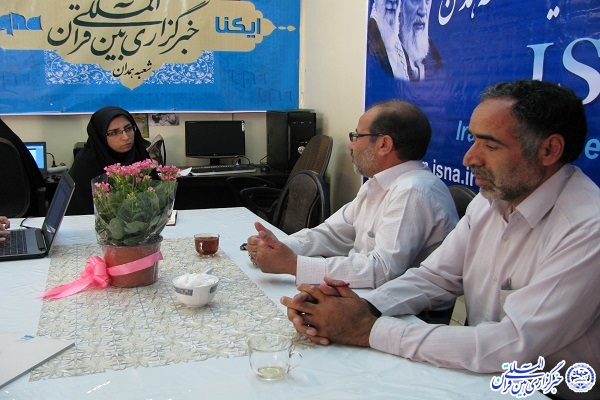 حضور آزادگان دفاع مقدس در دفتر ایکنا