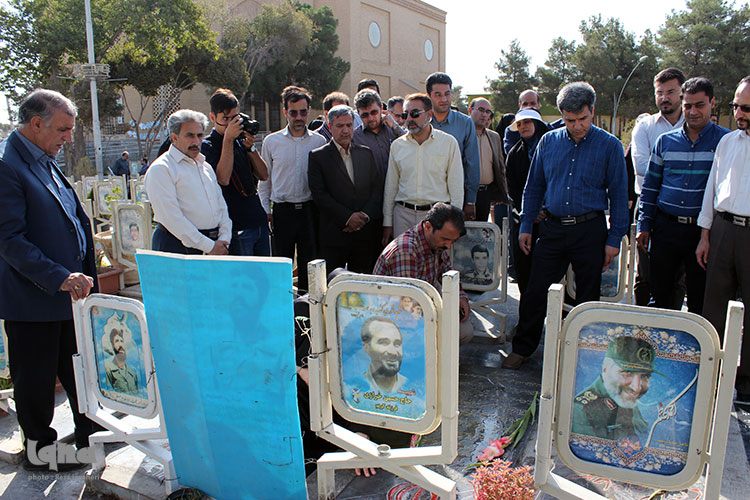 تجدید میثاق جهاد دانشگاهی با شهدا