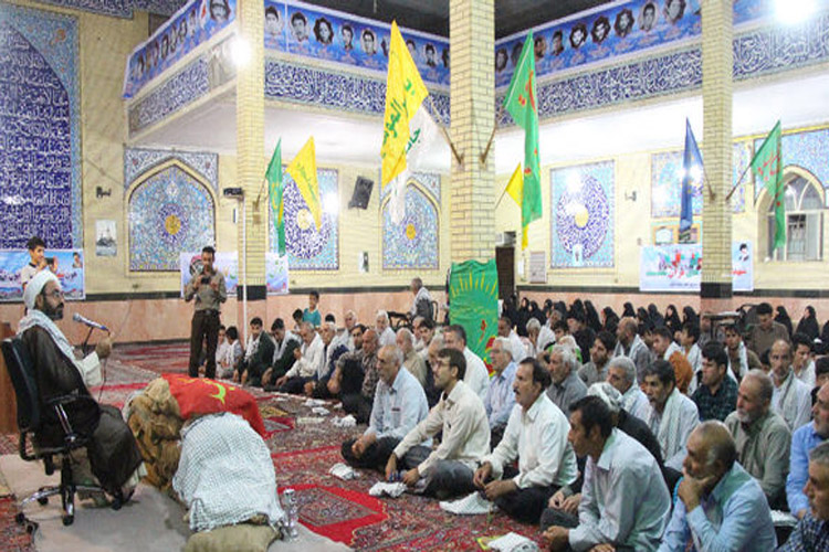 برگزاری یادواره شهدای محله مسجد امیر المومنین(ع) کوهدشت