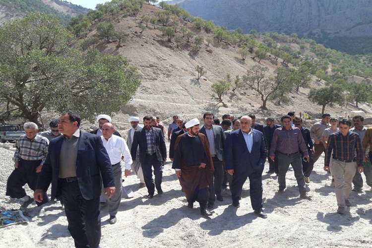 بازدید استاندار لرستان
