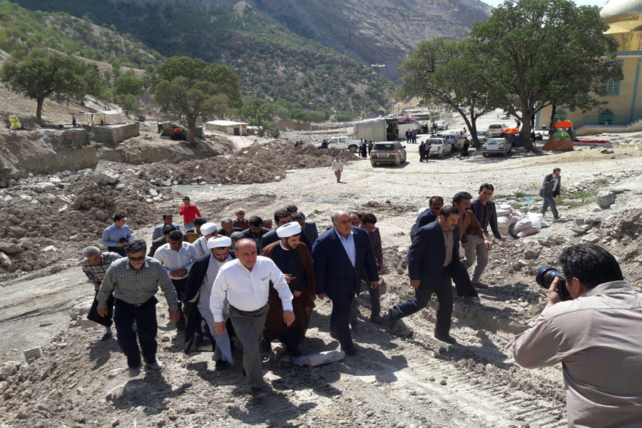 بازدید استاندار لرستان