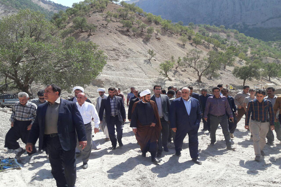 بازدید استاندار لرستان