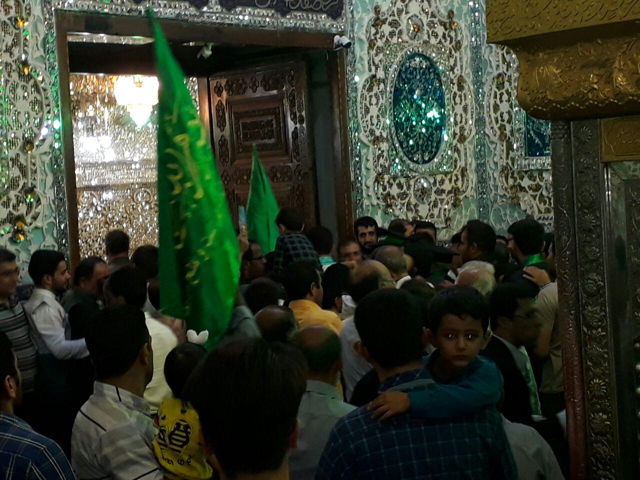ورود خادمین امام رضا(ع) به قزوین + عکس ورود خادمین امام رضا(ع) به قزوین + عکس