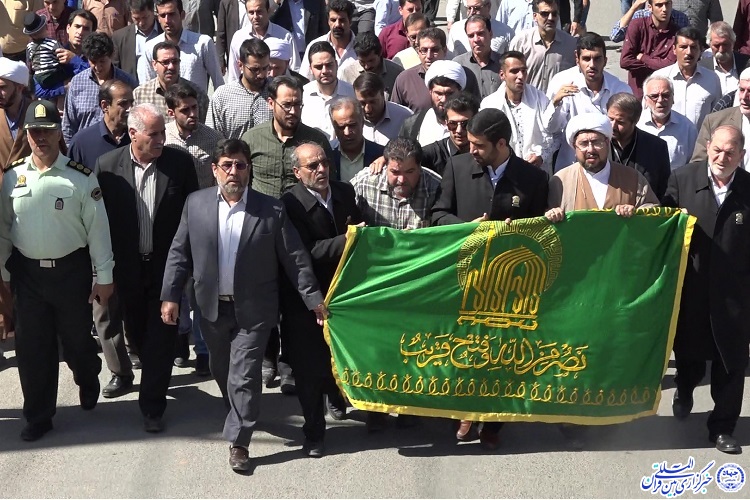 استقبال از کاروان زیر سایه خورشید در دالاهو