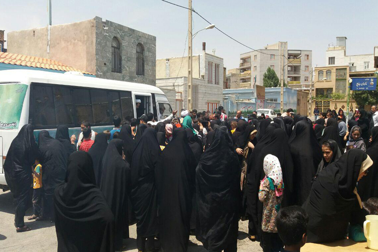 گزارش تصویری حضور کاروان «زیر سایه خورشید» در ازنا