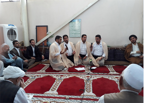 برنامه‌ قرآنی گروه «عباد» ویژه دهه کرامت در افغانستان + عکس
