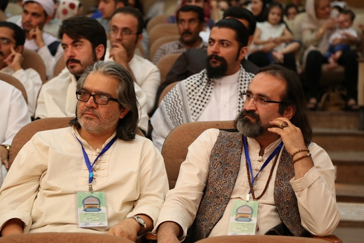 برگزاری مراسم اختتامیه سومین جشنواره «مولودخوانی‌رضوی» در کردستان + عکس